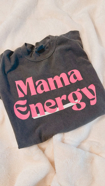 Mama Energy Mineral wash Tee