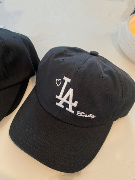 Black la dad 2024 hat